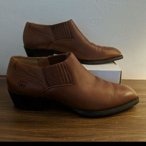 Ariat Sonora booties Women's 10B cognac